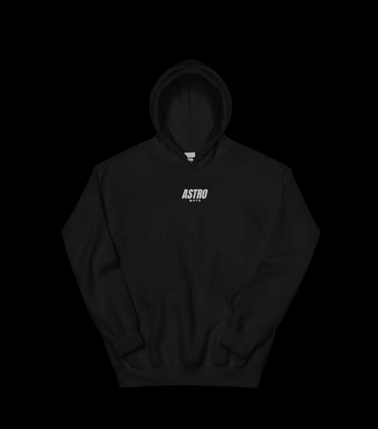 AstroMoto Signature Black Hoodie