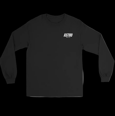 Astro Moto Signature Black Long Sleeve Shirt