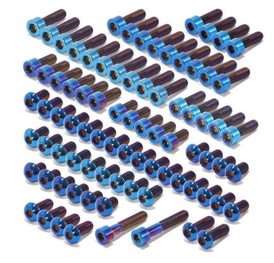 AstroMoto Full Titanium Lbx,eride,falcon Bolt Set