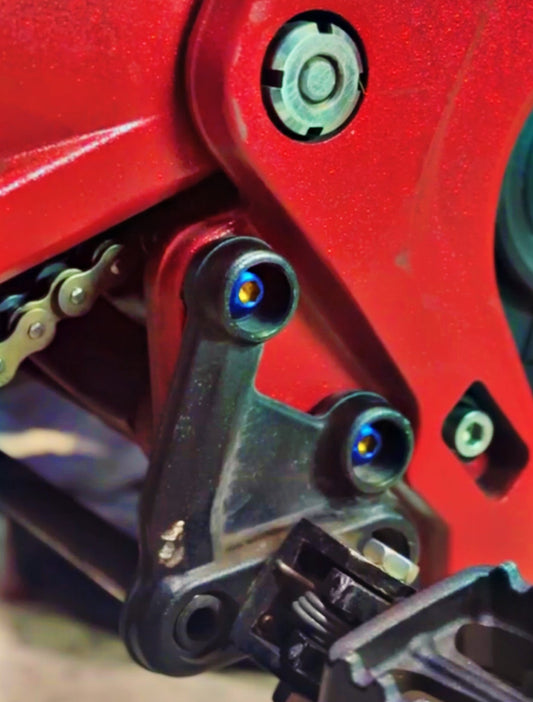 All Emoto Titanium Foot Bracket Bolts